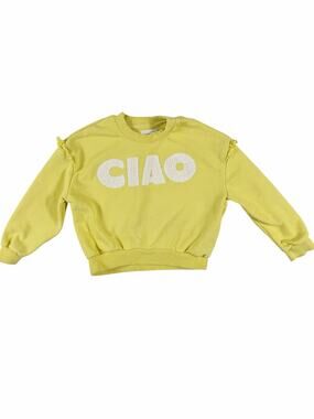 Grayson Mini CIAO Terry Sweatshirt Yellow Size 5